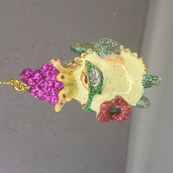 Katherine's Collection Carmen Miranda Kissing Lips Fish Ornament - Picture 1 of 4